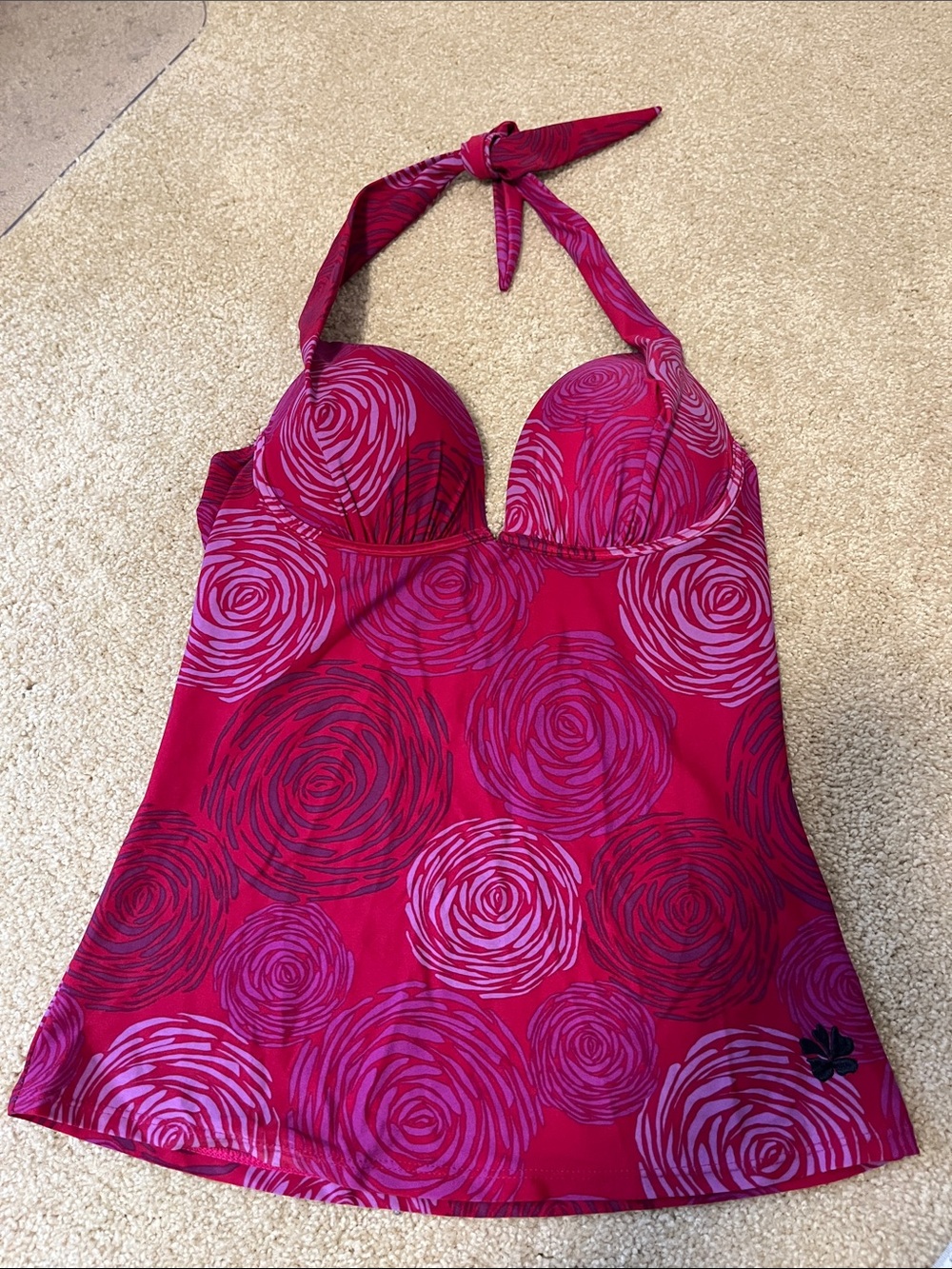 Hapari Pink & Magenta Swirl One-Piece Tankini